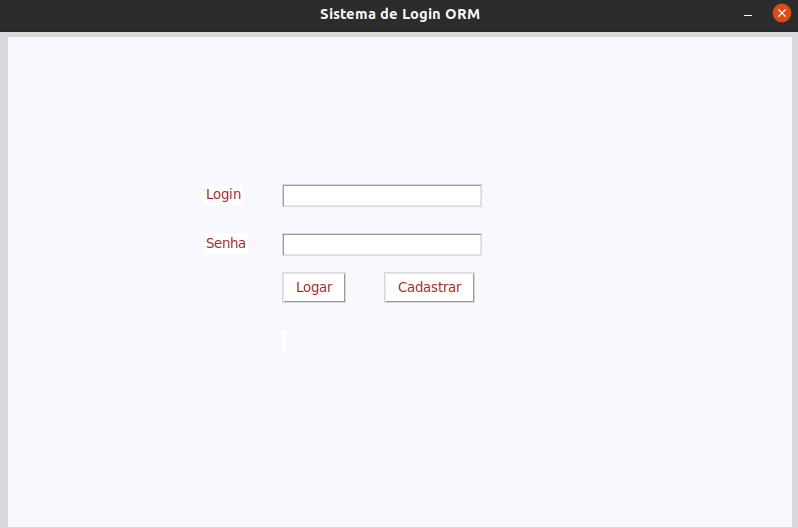 Sistema de Login